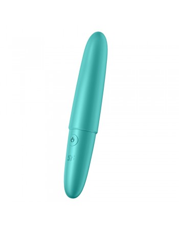 Vibromasseur turquoise USB Ultra Power Bullet 6 Satisfyer - CC597741