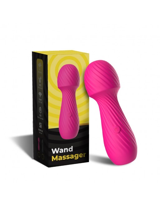 Vibromasseur Wand Massage Rose puissant – USK-W03PNK Vibromasseur Wand Massage Rose puissant – USK-W03PNK