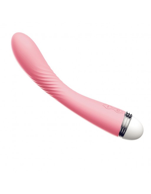 Vibromasseur rose vintage 10 vitesse USB - BOZ-074BPNK Vibromasseur rose vintage 10 vitesse USB - BOZ-074BPNK
