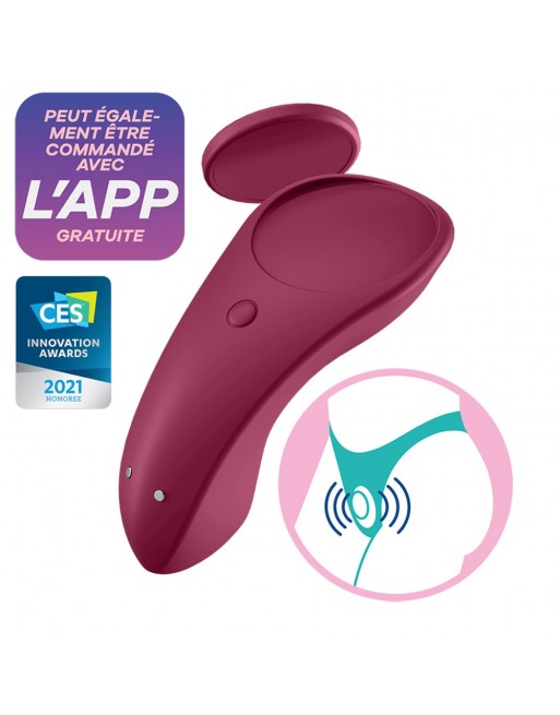 Stimulateur clitoridien Satisfyer Secret Panty - CC597252 Stimulateur clitoridien Satisfyer Secret Panty - CC597252