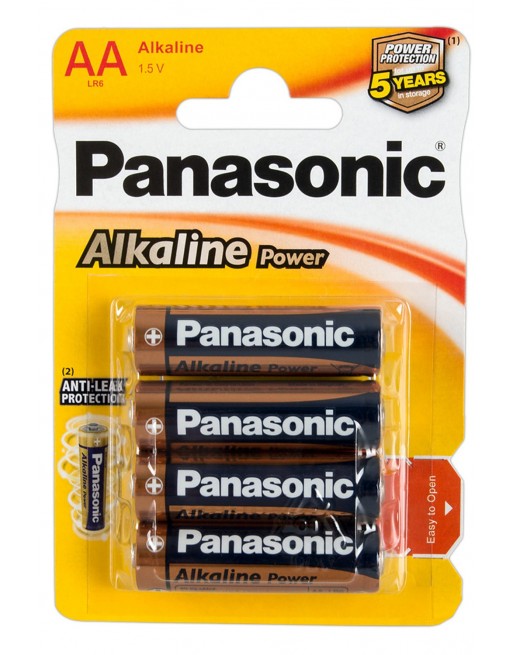 Boîte de 4 piles LR6 AA - FS740063 Boîte de 4 piles LR6 AA - FS740063