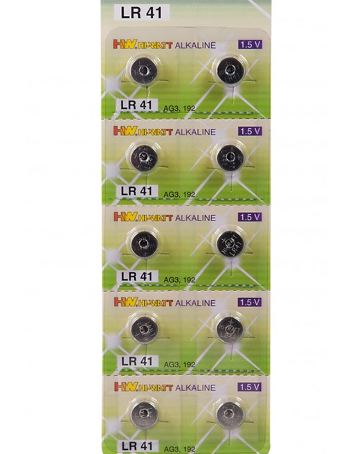 Boîte de 10 piles LR41 - FS740675 Boîte de 10 piles LR41 - FS740675
