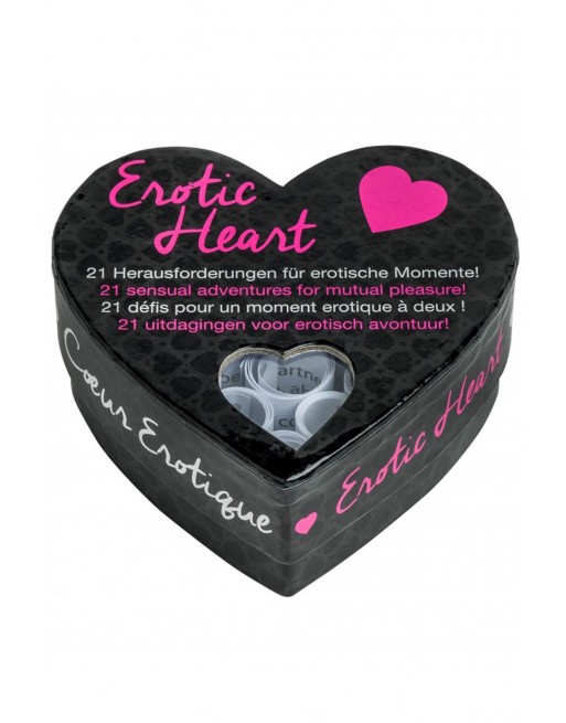 Jeu de défis Erotic Heart - E26395 Jeu de défis Erotic Heart - E26395