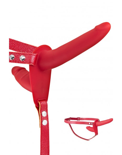 Double gode ceinture rouge - CC5310010030 Double gode ceinture rouge - CC5310010030