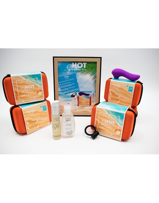 5 Box Hot Summer parfum Monoï 1 cadre offert 5 Box Hot Summer parfum Monoï 1 cadre offert