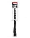 Martinet avec manche chapelet anal noir Fetish Tentation - CC570402