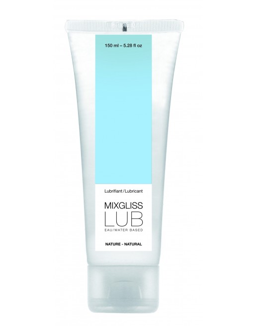 Lubrifiant Mixgliss eau Nature sans parfum 150 ML - MG2351 Lubrifiant Mixgliss eau Nature sans parfum 150 ML - MG2351