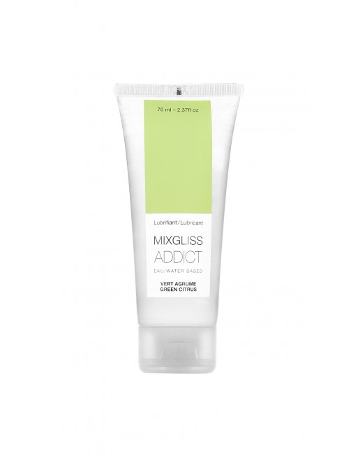 Lubrifiant Mixgliss eau Addict Vert agrume 70 ML - MG2245 Lubrifiant Mixgliss eau Addict Vert agrume 70 ML - MG2245