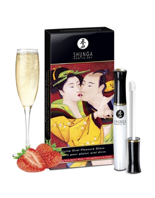 Gloss de plaisir oral fraise vin pétillant 10ml - CC817900 Gloss de plaisir oral fraise vin pétillant 10ml - CC817900