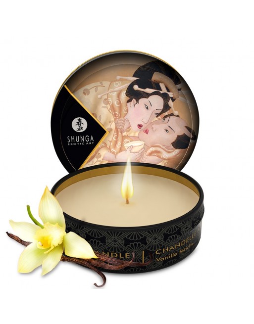Mini bougie de massage vanille 30ml - CC864601 Mini bougie de massage vanille 30ml - CC864601