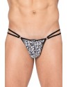 Mini string imprimé blanc et noir New Look - LM2299-01BWH