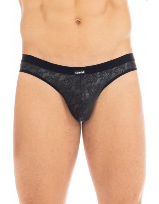 Slip noir Pleasure - LM2302-61BLK Slip noir Pleasure - LM2302-61BLK
