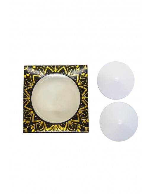 Nipple Métal blanc Cache tétons cône Nipple Métal blanc Cache tétons cône