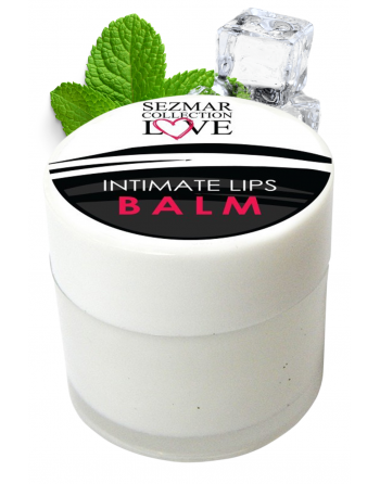 Baume de plaisir menthe effet froid pour lèvres intimes 50 ml