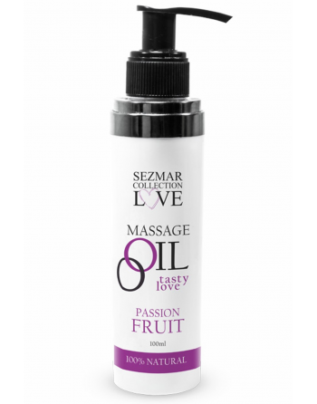 Huile de massage comestible Fruit de la passion 100ml