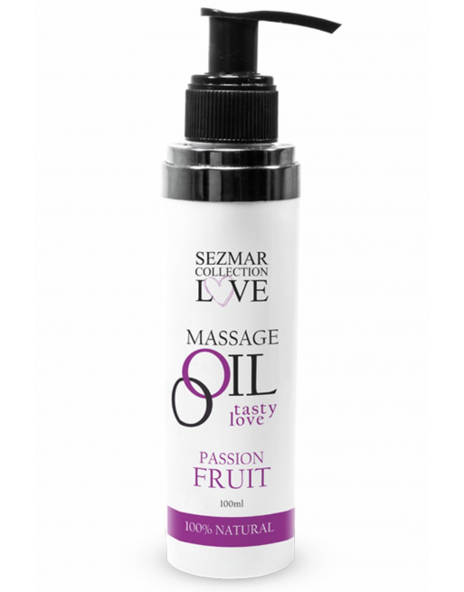Huile de massage comestible Fruit de la passion 100ml