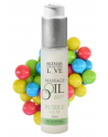 Huile de massage comestible bubble gum 50ml