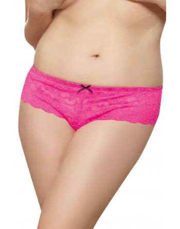 Boyshort dentelle ouvert