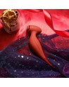 Oiseau du Paradis - Vibromasseur 2 en 1 avec vibration clitoridienne par membrane et embout stimulateur rouge