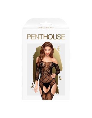 Bodystocking Noir Top-notch Penthouse